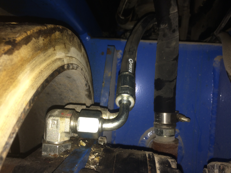 Illustration for article titled Hydraulic hose breaks at 7:30pm
